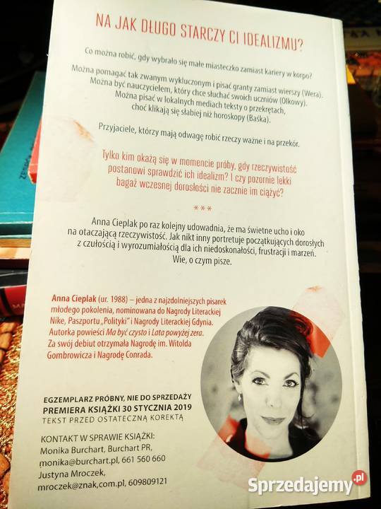 Cieplqk Lekki bagaż książki antykwariaty Zacisze