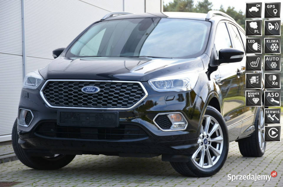 Ford Kuga Vignale 15i 150 Serwis SONY Navi Skóra Kutno