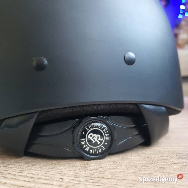 BR Omega Painted Glitter VG1 Kask jeździecki Nowa Sól