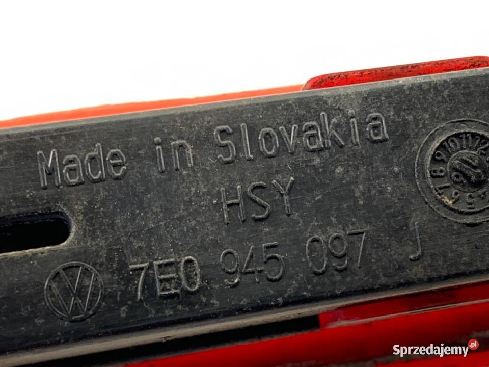 LAMPA STOP VW TRANSPORTER T5 7E0945097J Bus 0315