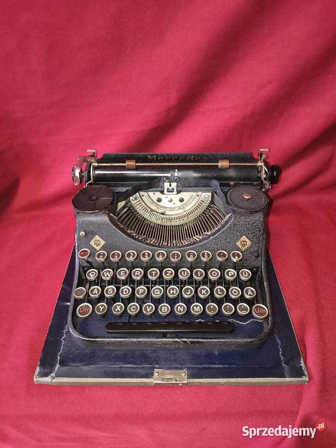 Maszyna do pisania Mercedes Prima walizka łódzkie sprzedam