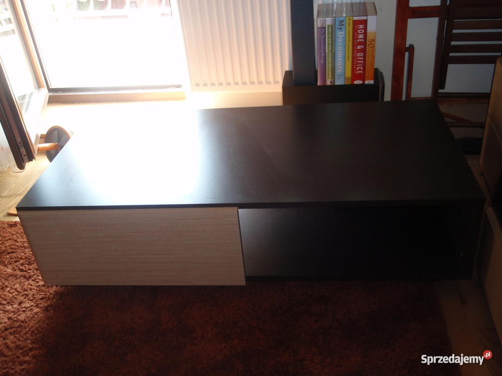 Beżowo brązowa Ława z Black Red White w idealnym stanie black red white ławy Sprzedajemy.pl