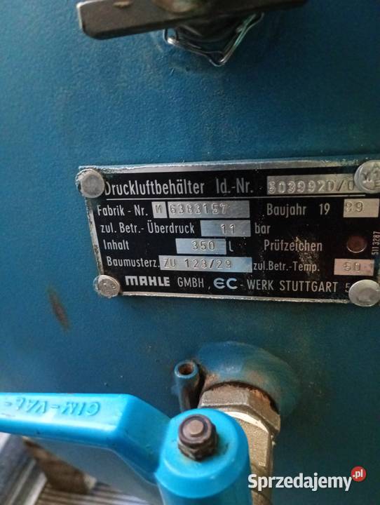 Kompresor Śrubowy Sprężarka Śrubowa 350l Compair Jarocin