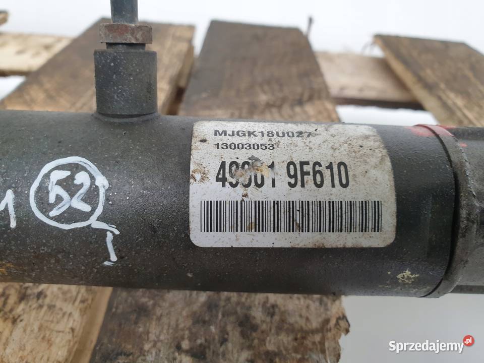 Nissan Primera P11 MAGLOWNICA 490019F610 EUROPA osobowe Układ kierowniczy Rudka