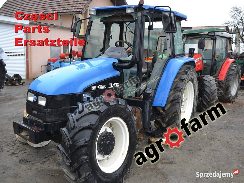 Holland TL 100 części silnik skrzynia biegów