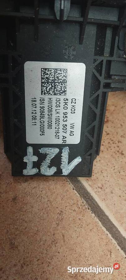 Przełącznik zespolony VW CADDY III 5K0953507AR Szczecin sprzedam