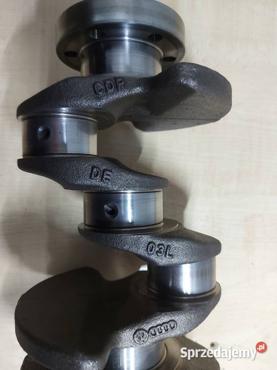 A3 LEON FABIA RAPID 16 TDI CAYN wał nominalny Blok silnika