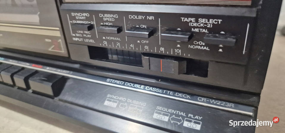 Magnetofon Stereo Cassette Deck Studio Standard Elektronika Międzychód