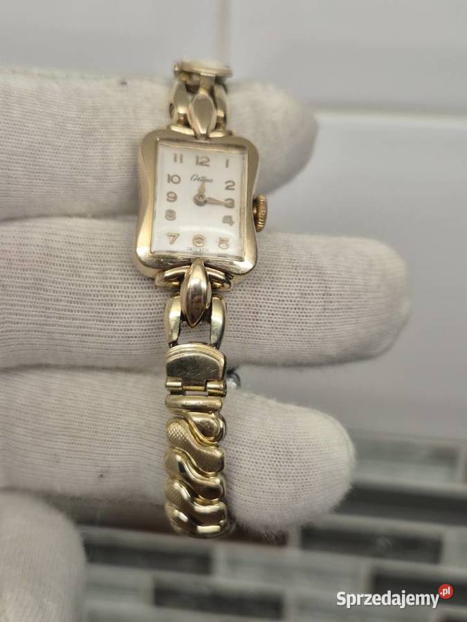 Rzadki zegarek vintage Certina Au śląskie Chorzów sprzedam
