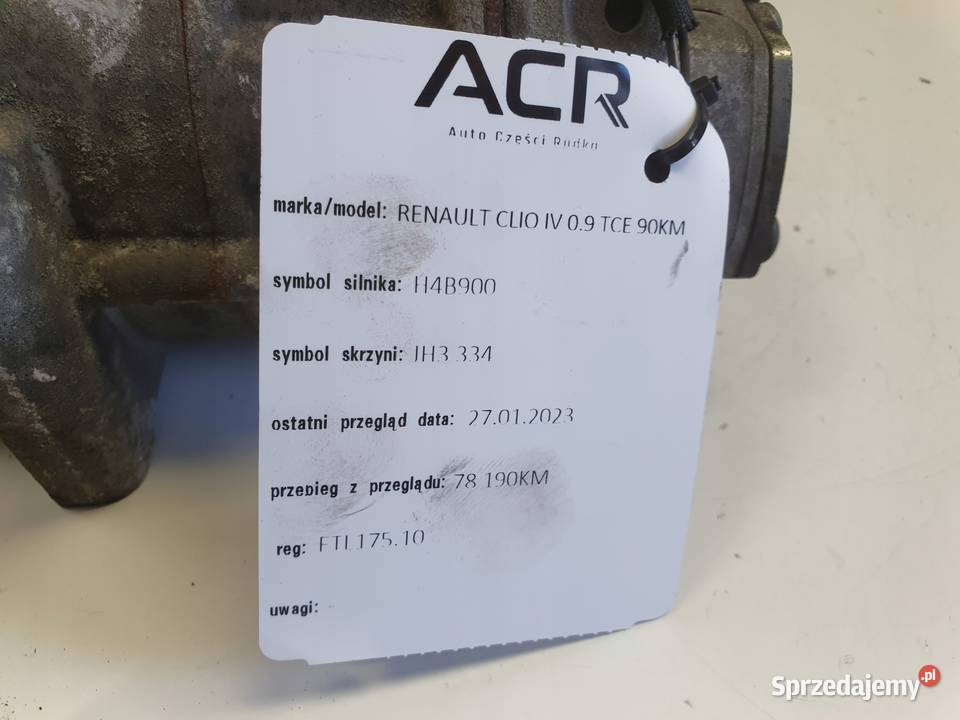 SPRĘŻARKA KLIMATYZACJI Renault Clio IV 09 TCe Chełm sprzedam