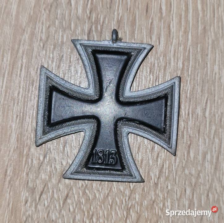Krzyż żelazny niemiecki z datami 1939 i 1813 Wałbrzych