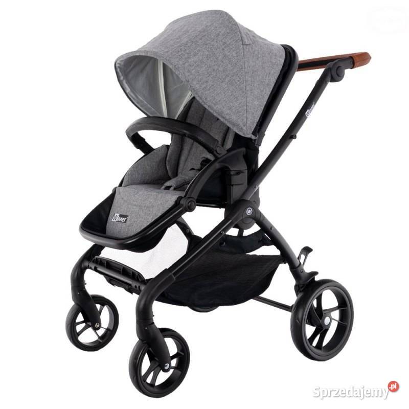 WÓZEK EUROBABY WINNER Z GONDOLĄ BROWNGREY Bielsk Podlaski