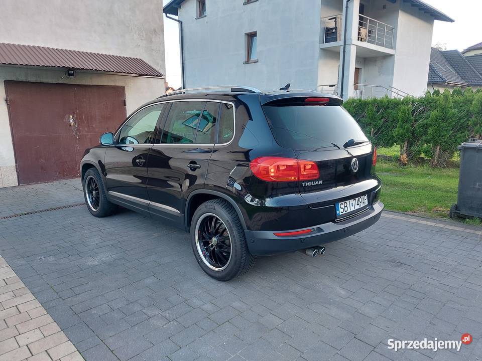 Volkswagen Tiguan I 20 TDI 170 4x4 Ładny skóra 170KM śląskie Bielsko-Biała
