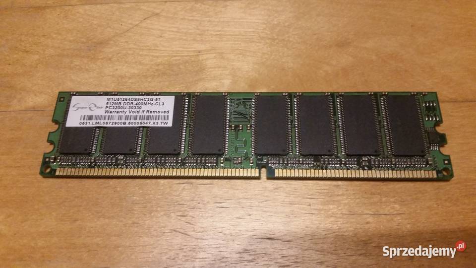 Pamięć RAM DDR1 512 MB sprzedam