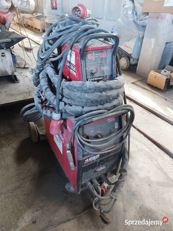 Spawarka Lincoln 425S Powertec podajnik LF24M Topołowa