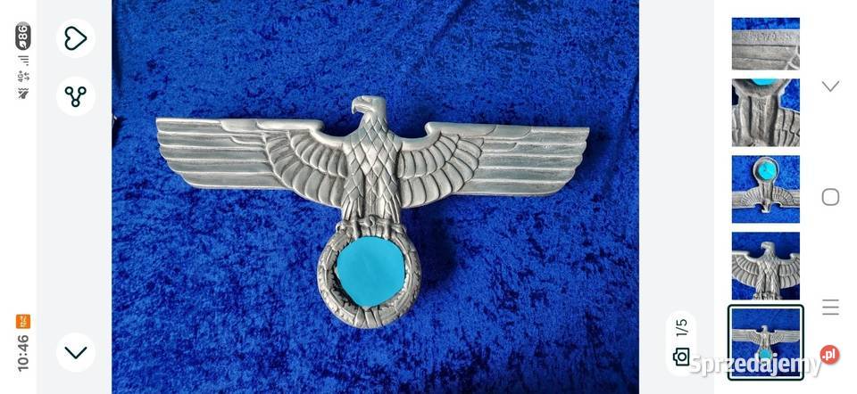 Okazaly Reichsadler z czasow II wojny Swiatowej opolskie sprzedam