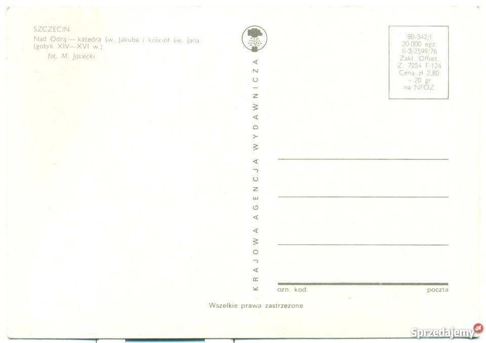 Szczecin Katedra św Jakuba Kościół św Jana Ostrów Wielkopolski