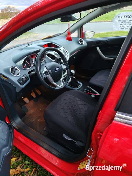 Zadbany Ford Fiesta 12 benzyna 2011r Szczekociny