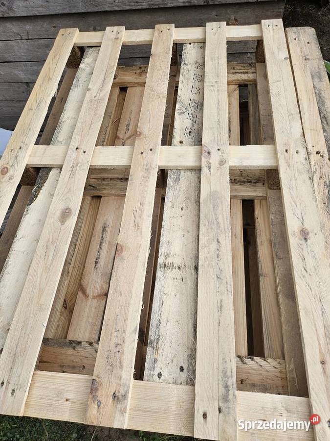 Palety 120x80 wysyłkowe jasne kujawsko-pomorskie Białe Błota