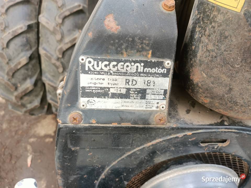 Ciągnik Jednoosiowy NIBBY Diesel 2 cylindry 18
