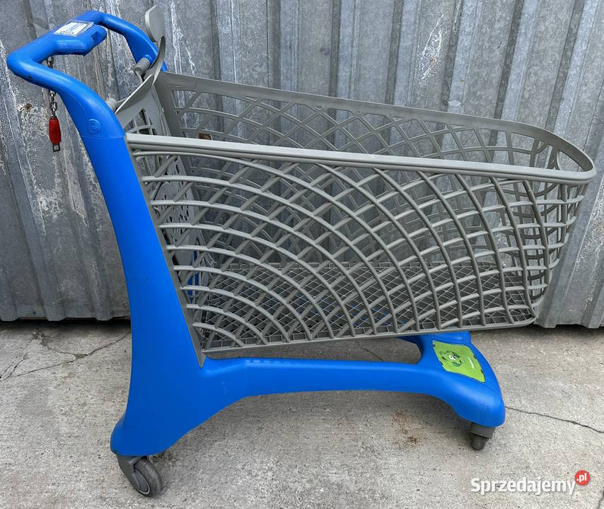 Wózek sklepowy zakupowy 110 litrów plastikowy mazowieckie Warszawa
