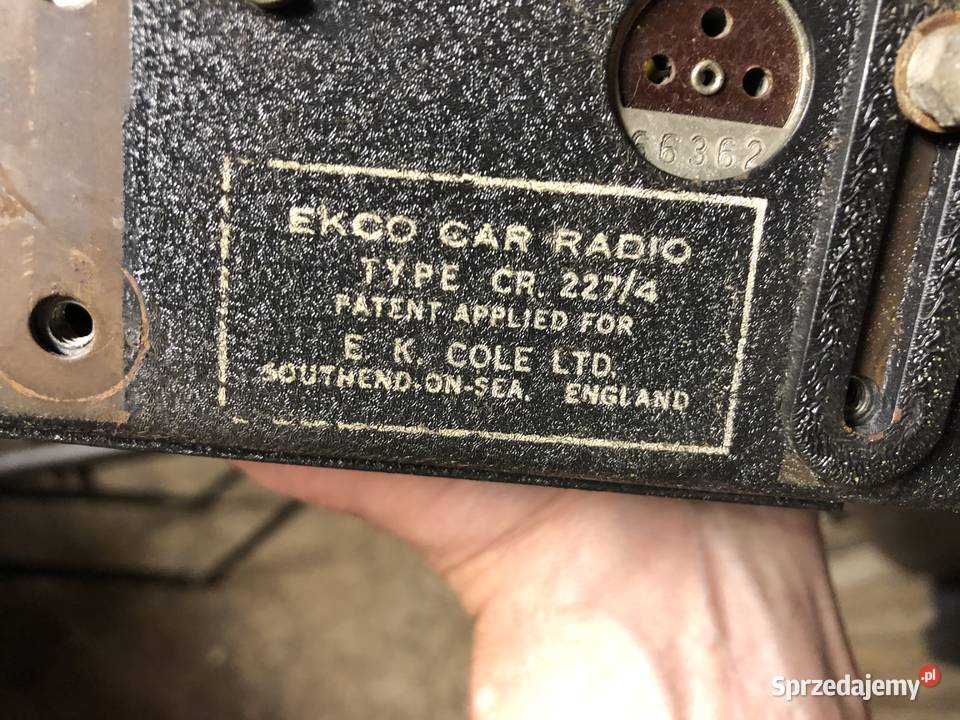 Zabytkowe radio Poznań