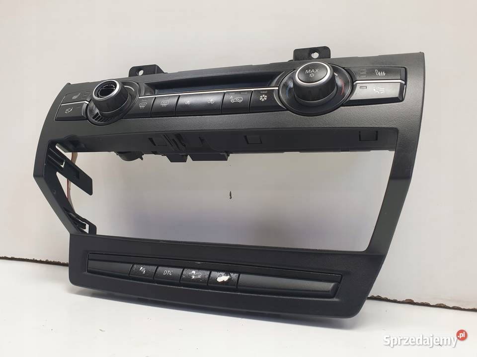 BMW X6 E71 PANEL KLIMATYZACJI Nawiewu Ramka Panele sterowania, przełączniki Janów