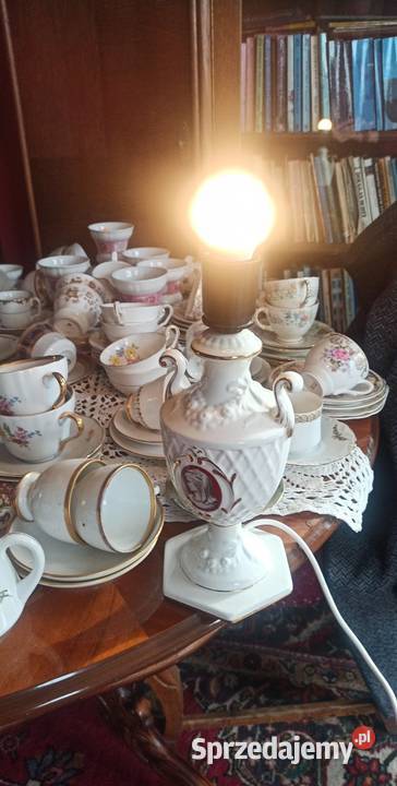 Lampka elektryczna Medalion Pporcelana Pozostałe Gdańsk sprzedam