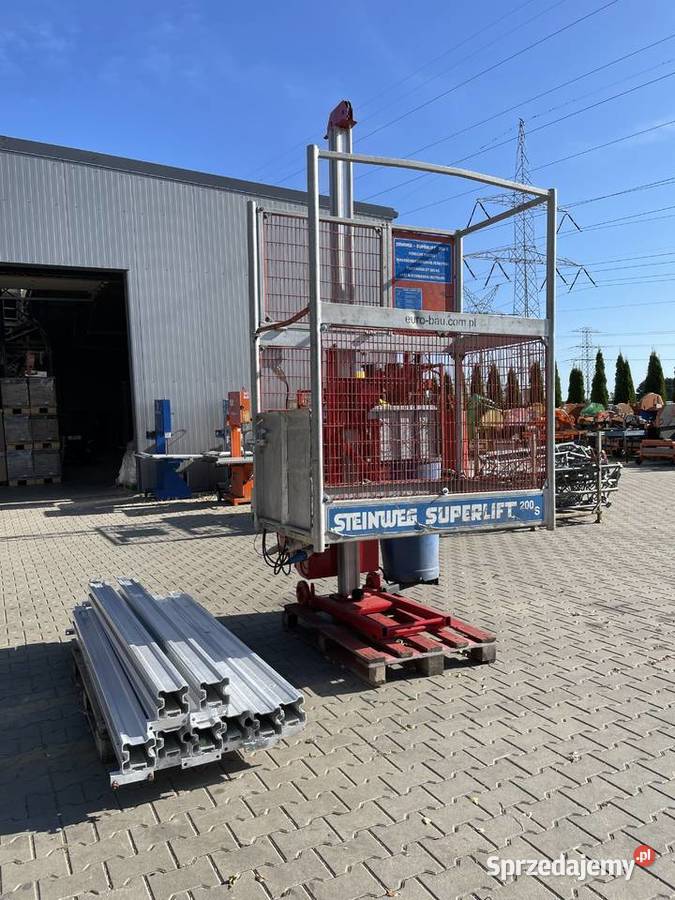 Winda budowlana wyciąg Steinweg Superlift 200 s Ślesin