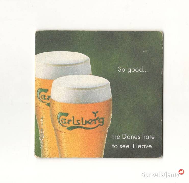Carlsberg podstawka do piwa 5 sprzedam