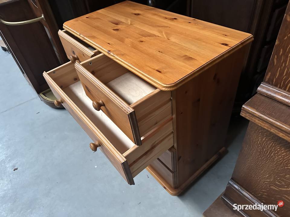 Komoda sosnowa z szufladami 79 Komody wielkopolskie Sławoszewek