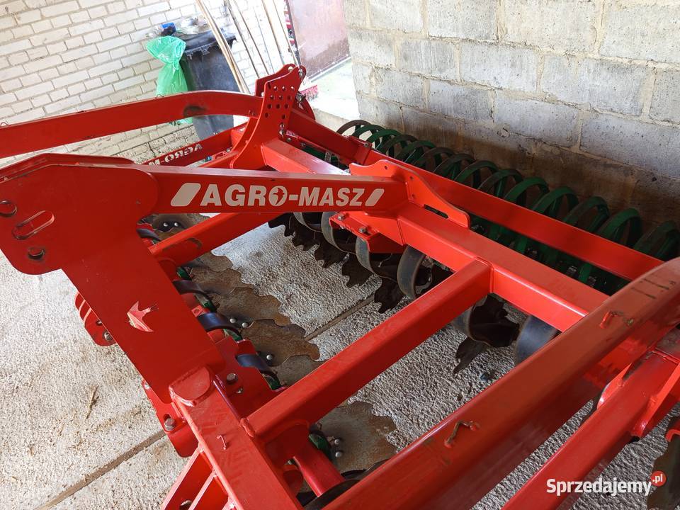 Brona talerzowa agromasz bt 3m sprzedam
