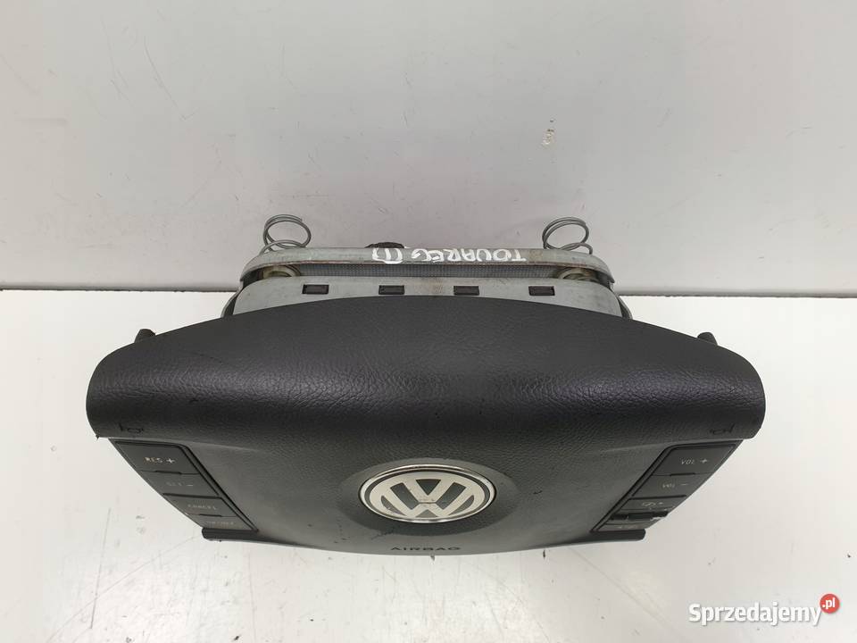 VW Touareg PODUSZKA POWIETRZNA KIEROWCY Airbag Rudka