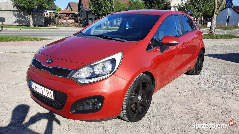 Kia Rio 12 16V Benzyna Klima Alu Navi Zadbany nieuszkodzony Kraśnik