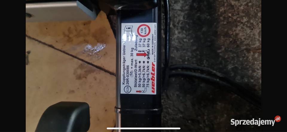 Bagażnik rowerowy na hak UEBLER i21Z odchylana Kluczbork