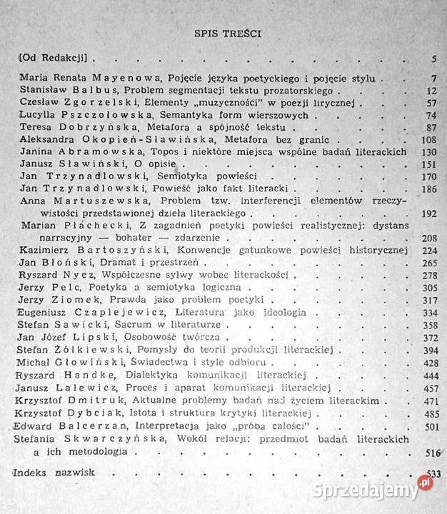 Problemy teorii literatury Tomy 123 Henryk Chełm