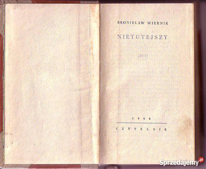 6226 NIETUTEJSZY BRONISŁAW WIERNIK Czyrna