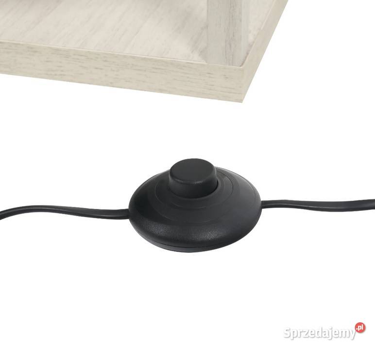 Lampa podłogowa stojąca z 3 półkami biały dąb Brzesko sprzedam