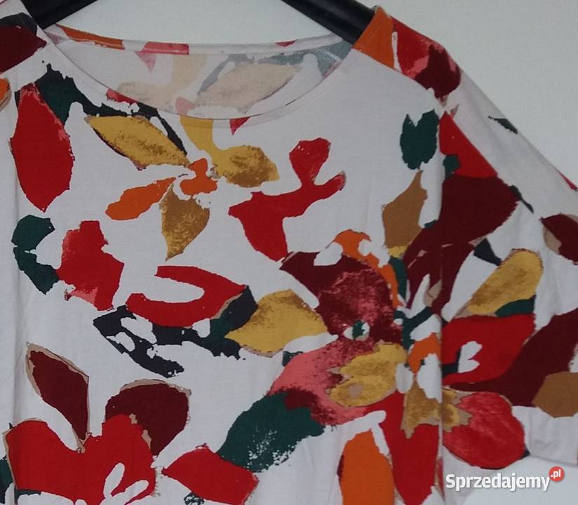 XL48 Kolorowa bluzka ala nietoperz Gliwice sprzedam