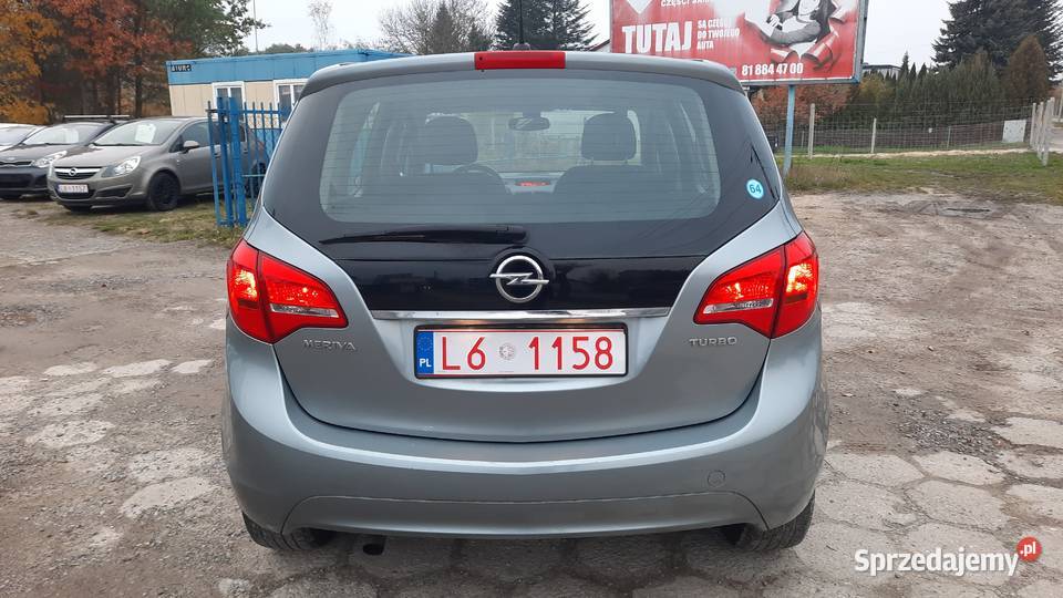 Opel Meriva 14 Turbo Edition 2013 r Klima Alu Kraśnik