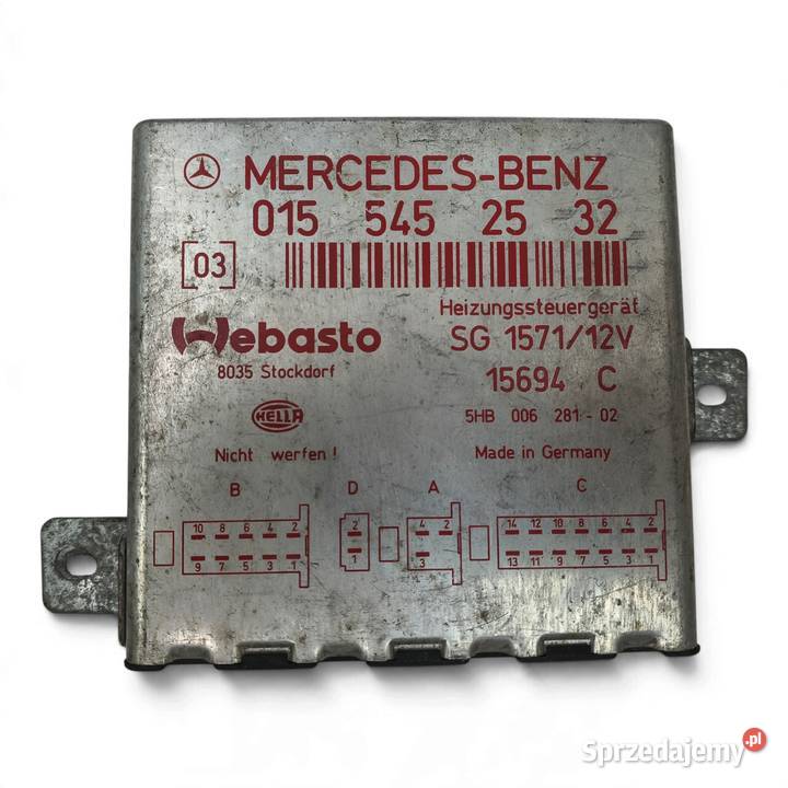 STEROWNIK WEBASTO Mercedes W140 0155452532 Chełm