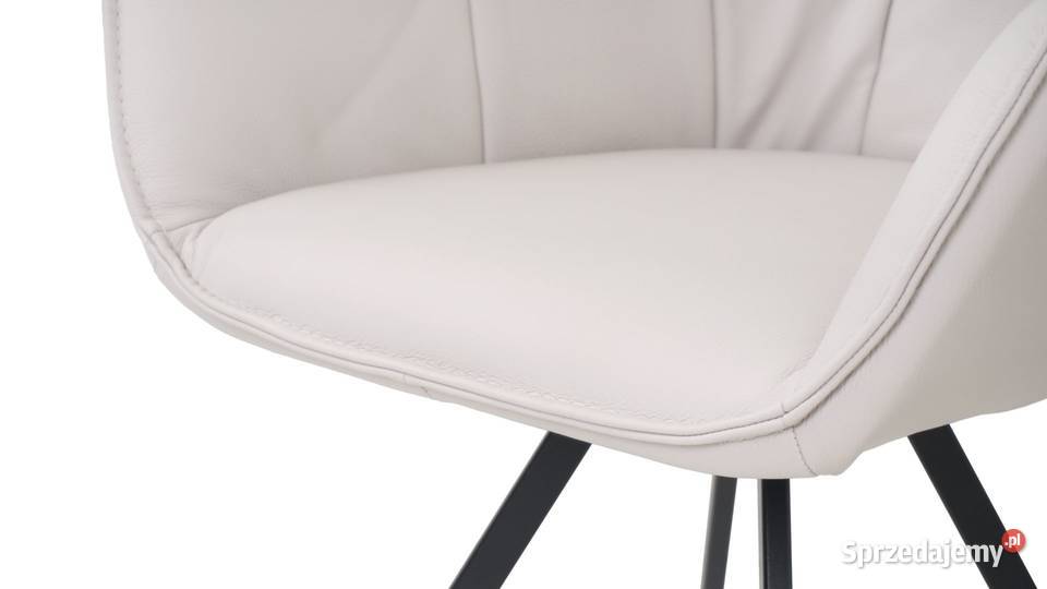 Krzesło Gaya w skórze Toledo Misty 63cm Bydgoszcz