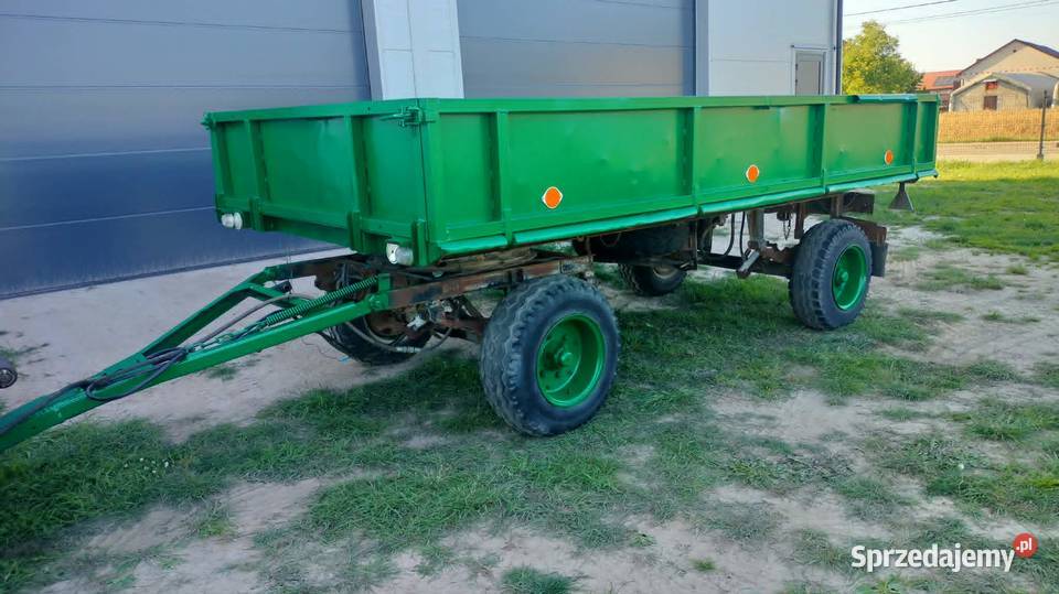 Przyczepa wywrotka METALCHEM KOŚCIAN D732 z 1987 Łuków