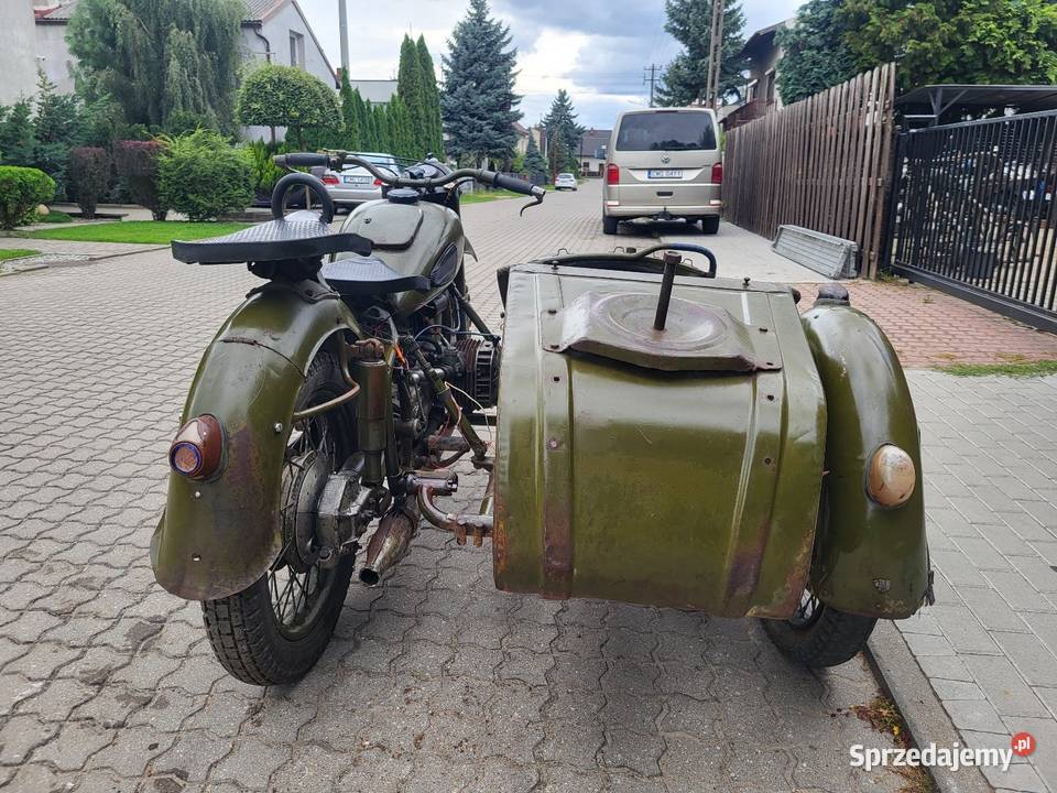 K 750 W wojskowa mw kmz mt k 750m 72 ural dniepr Mogilno