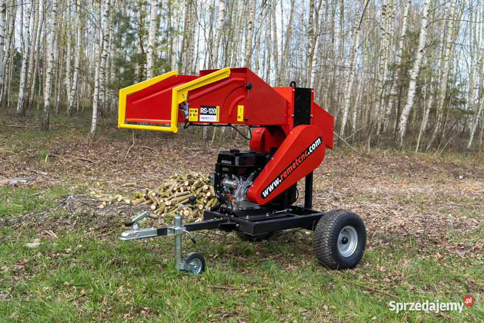 Rębak spalinowy REMET RS120 brutto 9999 podkarpackie Łowisko