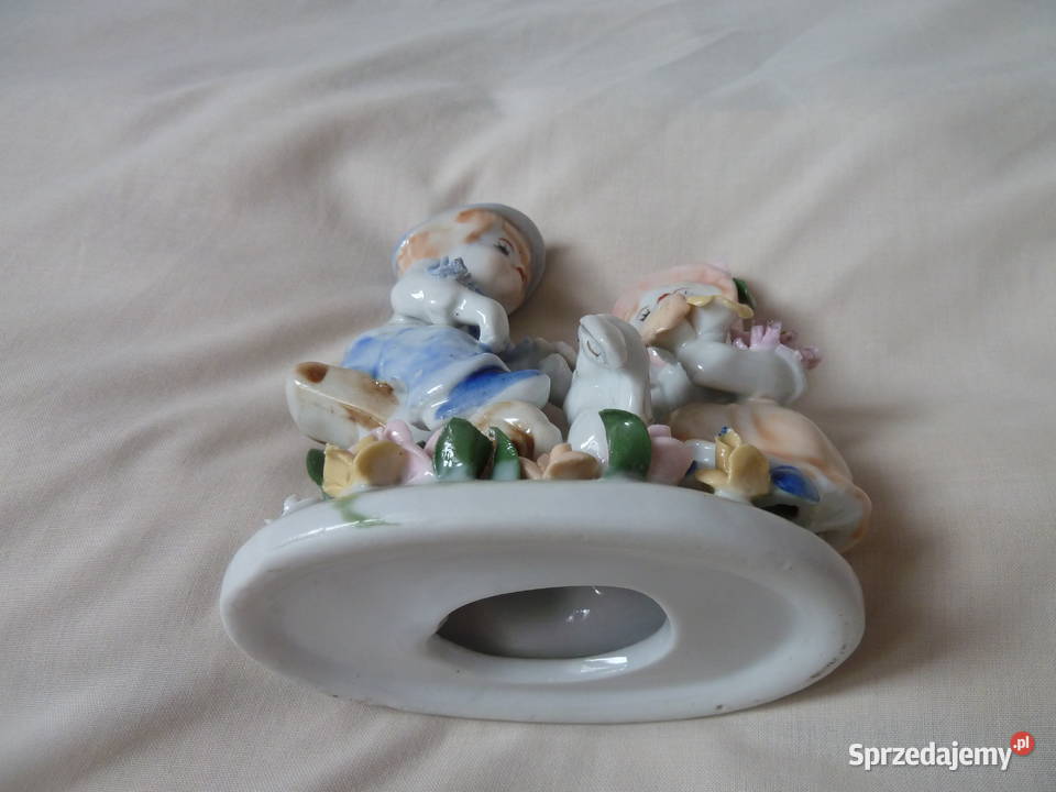 Porcelanowa figurka chłopiec i dziewczynka na Porcelana i szkło Warszawa
