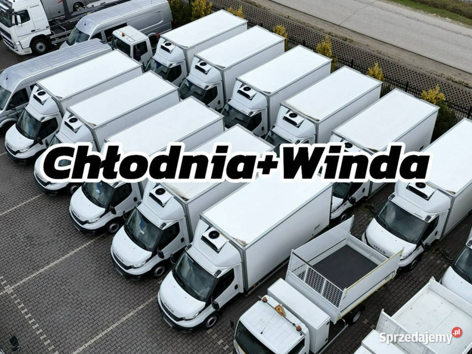 Iveco Daily 35S16 V 2024r CHŁODNIA 2929 8Palet komputer pokładowy Widełki sprzedam