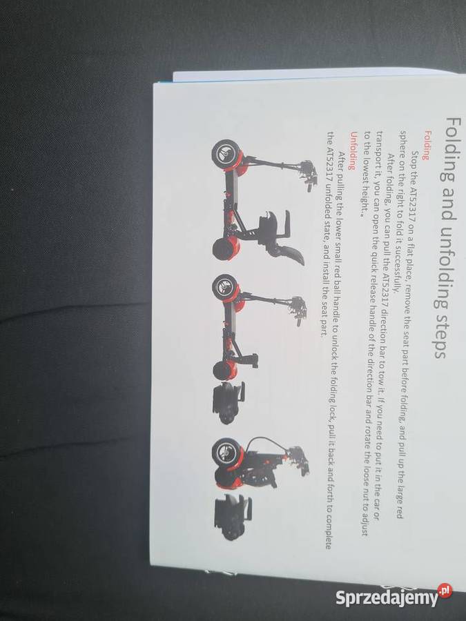 Elektryczny skuter inwalidzki dolnośląskie