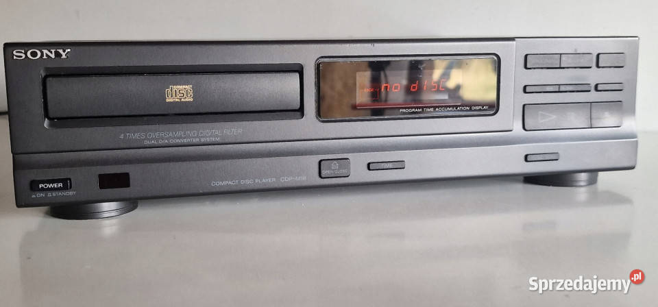 SONY odtwarzacz CD player Sony CDP M 18 Międzychód