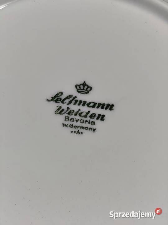 Porcelanowa doniczka osłonka z lwiemi głowami Poddębice sprzedam
